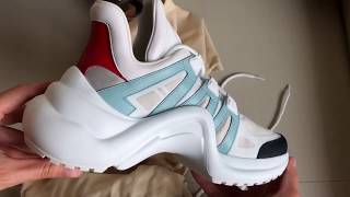 LOUIS VUITTON ARCHLIGHT Sneakers Unboxing 