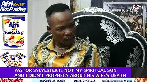 PASTOR SYLVESTER IS NOT MY SPIRITUAL SON - BISHOP SALIFU AMOAKO