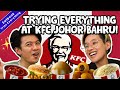 We tried everything at malaysias kfc  eatbook tries everything  ep 27
