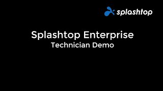 Splashtop Enterprise Administrator/Technician Demo screenshot 5