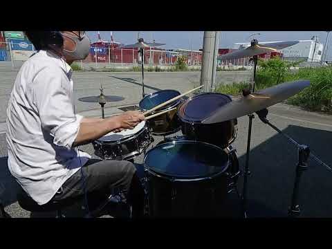 【荒井由実】１２月の雨　叩いてみた【Drum cover】