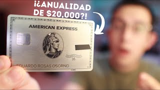 La Tarjeta American Express Platinum vale la pena en Mexico