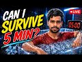 🥶 Can I survive 5 minutes in ICE?! Challenge Time: 5 Minutes📍 Live Reaction + Real Struggle!