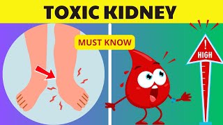 10 Warning Signs That Your Kidneys are Toxic Chronic Kidney Disease Kidney Health 10 Warning Signs Your Kidneys Are Toxic
