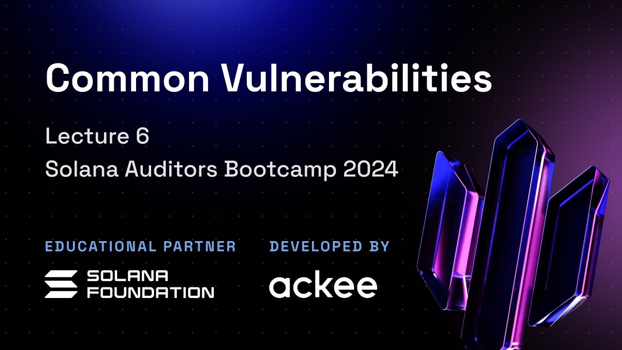 Common Vulnerability Vectors in Solana Programs