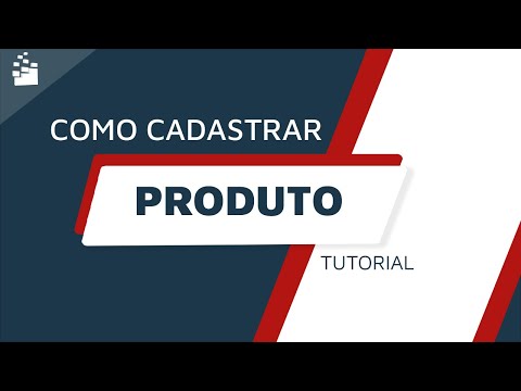 Como cadastrar produtos