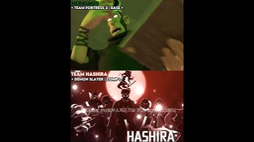 Merasmus vs Hashira (TF2 vs KNY) (lazy edit) #edit #1v1 #debate #whoisstrongest #shorts #short #tf2