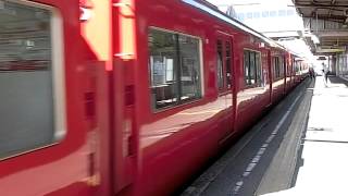 名鉄3500系+3100系急行豊川稲荷ゆき知立駅発車