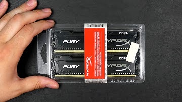 Kingston Fury HyperX 3200Mhz - Unboxing