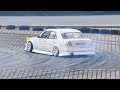 Modified Mercedes C (W202) with BIG TURBO 2.8L Engine (M104) | Drifts, Revs &amp; Sounds