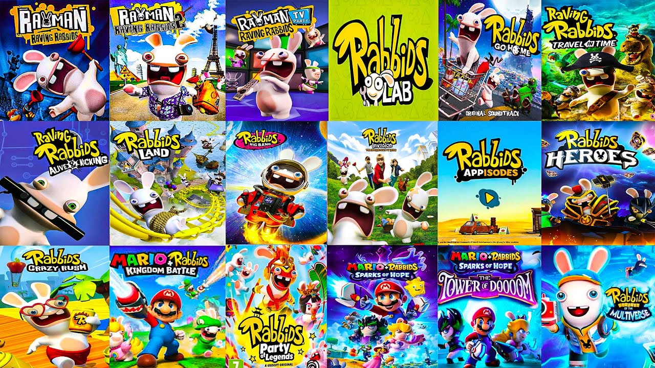 The Evolution of RAVING RABBIDS Games (2006-2024) - YouTube