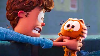 Jon Saves Baby Garfield  THE GARFIELD MOVIE Clip (2024)