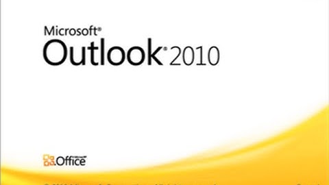 Change font and size in outlook 2010