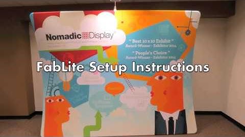 Custom Modular Displays - FabLite Setup Instructions