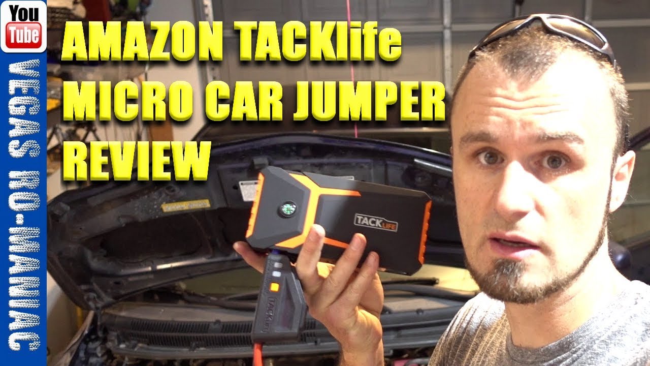 Tacklife T8 Car Jump Starter Test and Review 