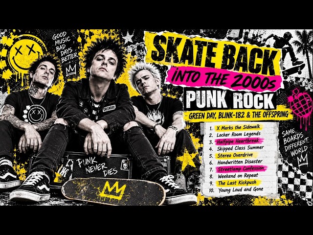 When CDs Were Always on Repeat - Punk Rock | Green Day, Blink-182
