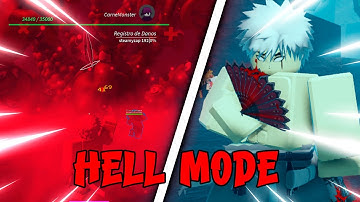 FIZ O HELL MODE NO PROJECT SLAYERS!! O MODO MAIS DIFÍCIL DA MUGEN TRAIN!