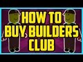 How Do You Buy Builders Club With Robux