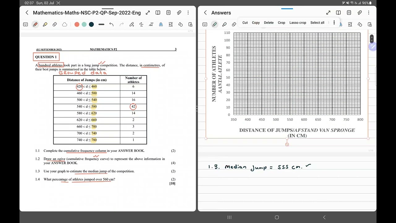 Mathematics Paper2/ Grade 12/ September 2022 EC memo @zamokuhlemakhamba