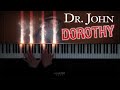 Dr john mac rebennack  dorothy 1981  piano sheets