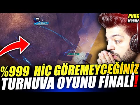 %999 HİÇ GÖREMEYECEĞİNİZ TURNUVA OYUNU FİNALİ – PUBG Mobile