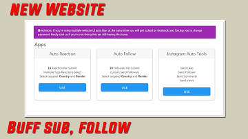 Cách buff sub (follow) và like ở Web mới ít người biết