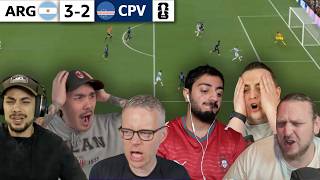ARGENTINA HATERS LOSE IT 😂 RIVALS REACT TO 3-2 EXTRA TIME WORLD CUP WIN vs CABO VERDE