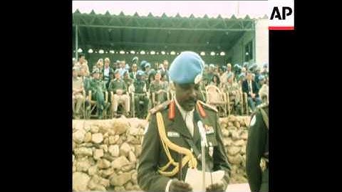 OFFICIAL FAREWELL CEREMONY FOR GENERAL ERSKINE
