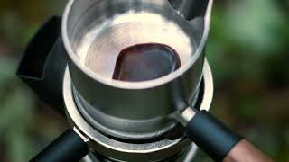 Royal Marine Making Espresso in the woods | Commando Dagger Coffee