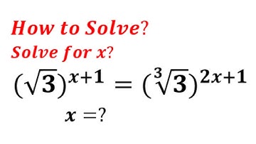 Beautiful Olympiad Exam Problem | Solve for x | Nice Exponential Function