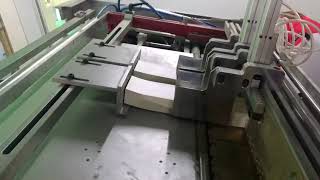 ST040PPAutomatic case lining machine/paper gluing machine running  double pcs