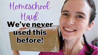 Homeschool Haul 2026 | Books, Planner, & Surprise Order from New-To-Us Publisher!