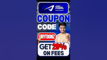 Apextraderfunding Coupon Code : (URYTOONZ) Get 20% Off On Trading Fees | Apex Trader Discouunt Code