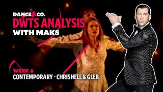 DWTS MAKS ANALYSIS: Week 6 - Chrishell Stause \& Gleb Savchenko's Contemporary