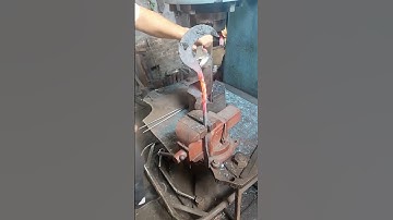 Forging shank reinforcement process- Good tools and machinery make work easy