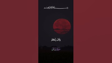 سورة غافر مقطع خاشع 🌱