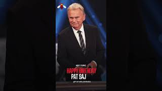 Happy 79th Birthday Pat Sajak! 🎂 | Celebrating the Legendary "Wheel of Fortune" Host #happybirthday