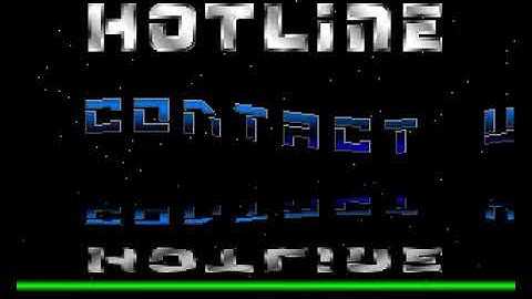 Hotline & Megaforce   Best New Stuff mp4 HYPERSPIN AMIGA INTRO CRACKTRO DEMO COMMODORE NOT MINE VIDE