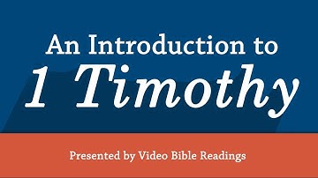 Introduction to 1 Timothy | ft. John Morris
