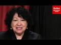 'We Go Back To What's Plausible': Sonia Sotomayor Presses Attorney On Similar Laws In Immunity Case