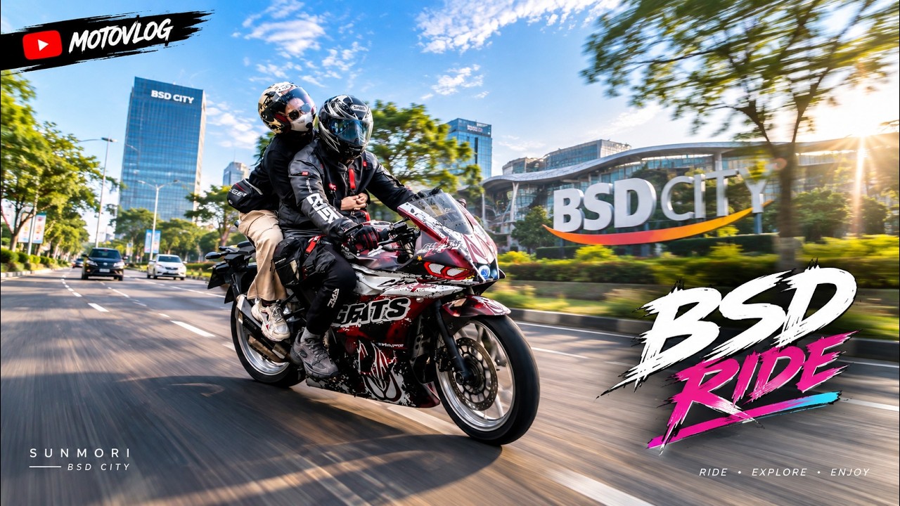 【#motovlog 】Sunmori BSD【#モトブログ 】