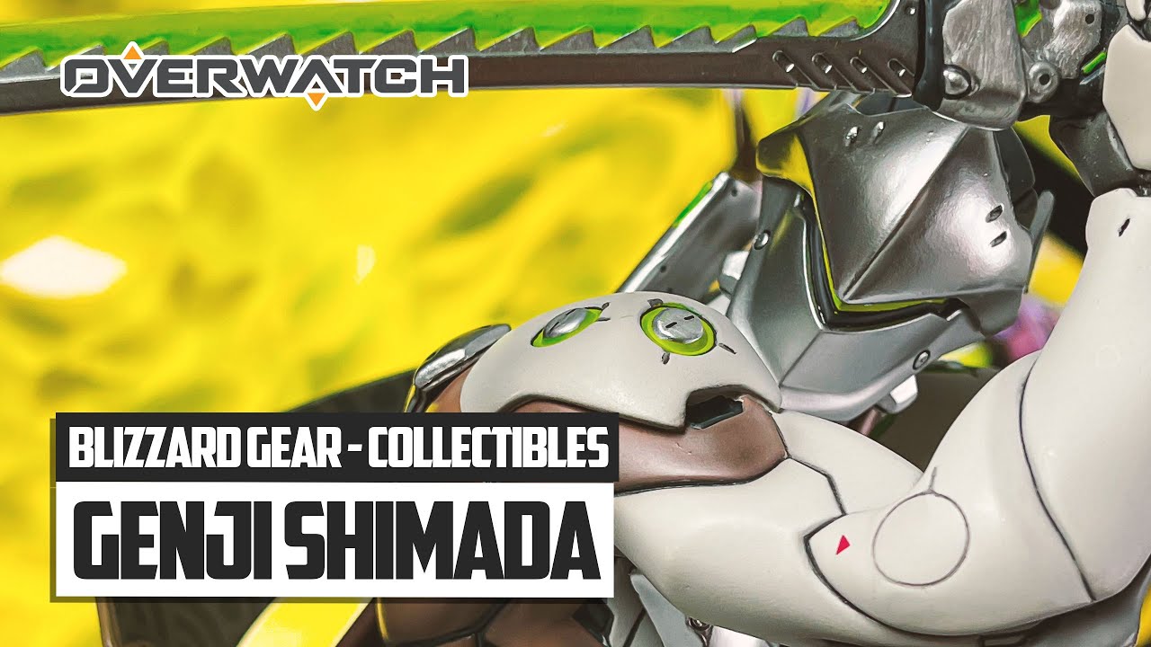 ► Overwatch - Genji Shimada Statue - Blizzard Gear Collectibles