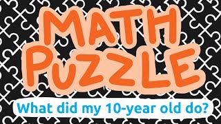 A math problem youve never seen before! Can you solve it? @MathTheWorld