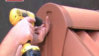 Ridge end caps installation guide.