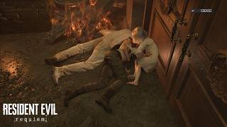 Leon Kills Grace with a Rocket Launcher (Grace Death Animation) - Resident Evil 9 Requiem 