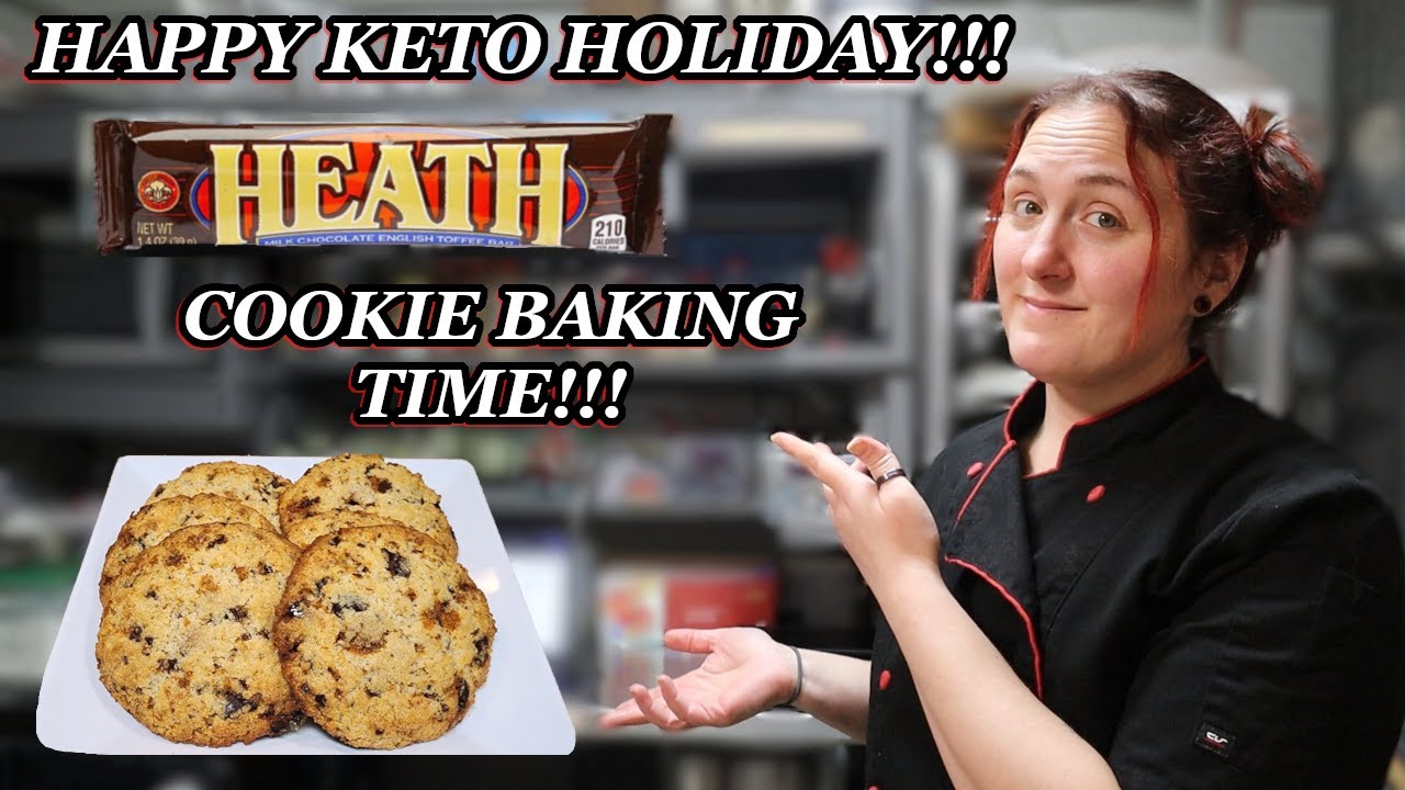 Keto Toffee Chocolate Chip Cookie Recipe! - YouTube
