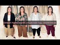 Dream Pairs Shoes + Plus Size Fall Fashion Haul | Wide Width Friendly Shoes | Plus Size Workwear