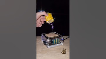 🌽 Electro corn #science #experiment #teslacoil #shortvideo