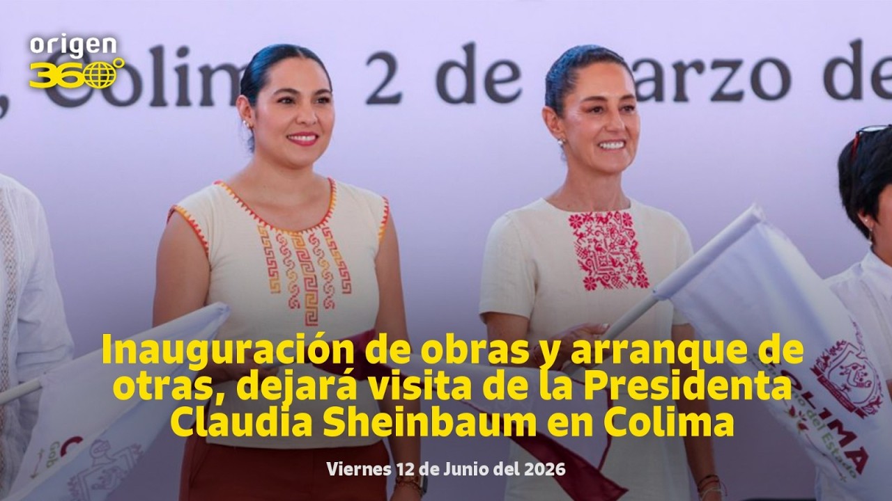 En Vivo | Inauguración de obras y arranque de otras dejará visita de la Presidenta Claudia Sheinbaum