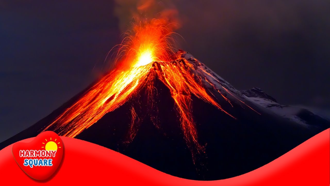 Volcán - Más ciencia en el canal de videos de aprendizaje, image size:1280x720